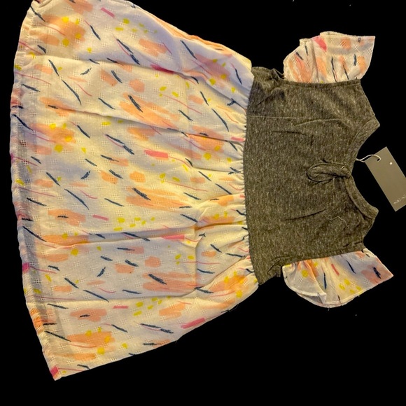 Miki Miette Nordstrom Baby Floral Dress - Dainty - 9 Months - NWT - Picture 7 of 12